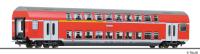 Tillig 73819 - Spur HO Doppelstockwagen, 1./2. Klasse, DABz 756, DBAG, Ep.V