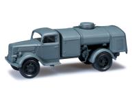 Herpa 744638 Spur HO Opel Blitz Benzintank-LKW, wehrmachtsgrau