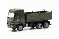 Herpa 747004 - Mercedes-Benz Actros L 96 Baukipper-LKW 'Bundeswehr/Auslandseinsatz'