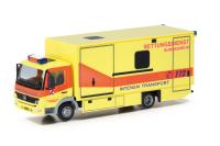 Herpa 747097 - Spur HO Mercedes-Benz Atego 2008 Koffer-LKW Bundeswehrkrankenhaus