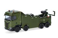 Herpa 747196 - Spur HO Scania CS 20 ND Empl Bison Bergefahrzeug "Luxemburger Armee" (Luxemburg)