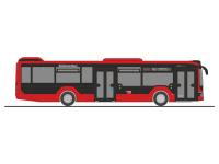 Rietze 75424 Spur HO MAN Lion´s City 12´18 Südwestbus