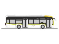 Rietze 75625 Spur HO Mercedes-Benz eCitaro Verkehrsbetriebe Schaffhausen (CH)