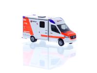 Rietze 76135 - Spur HO System Strobel RTW ´18 Malteser Leverkusen