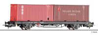 Tillig 77088 - Spur HO Containertragwagen Lgkks 4444 der DR