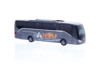 Rietze 77939 - Spur HO Setra S 515 HD Wolf Radreisen, Eslarn