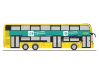 Rietze 78035 Spur HO Alexander Dennis Enviro500 BVG-FOM