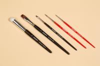 Auhagen 78205 - Modellbaupinsel-Set für Alterung von Gebäuden und Bemalen von Figuren