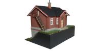 Igra Modell 150009 - Spur TT Bahnwärterhaus 2, Lasercut Bausatz