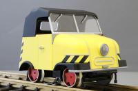 Kres 80000 - Spur G  Gleiskraftrad GKR Typ 1, gelb