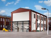 Auhagen 80107 - Spur HO Stangenlager, Wandkran