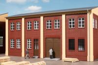 Auhagen 80257 - Spur HO Tore und Türen braun, Stufen, Rampen