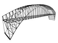 Hack B100 -  Bogenbrücke 2-gleisig
