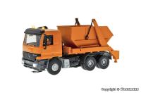 Viessmann 8040 H0 MB ACTROS 3-achs Absetzkipper mit Rundum- leuchten, kommunalorange, Basis, Funktionsmodell