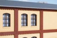 Auhagen 80416 - Spur HO Säulen Obergeschoss und Ziegelfriese rot