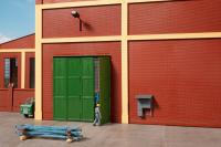 Auhagen 80533 - Spur HO Wände 2579A, Tore T grün