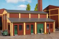 Auhagen 80534 - Spur HO Wände 2580A, Wände 2580B, Wände 2580C und Wände2580D rot