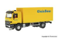 Viessmann 8117 - Spur H0 CarMotion MB ACTROS 2-achs Kofferaufbau, Gleisbau