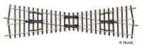 Tillig 82160 - Spur HO Kreuzung 15°, Länge 212 mm