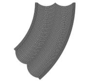 Vollmer 48245 - Spur HO Straßenplatte Kopfsteinpflaster, 45°-Kurve, Radius 12 cm