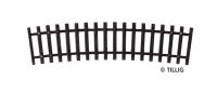 Tillig 83007 - Spur TT Schwellenband gebogen R22 - R 353 mm/15°, VE 12 Stück