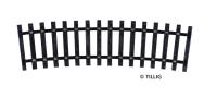 Tillig 83009 - Spur TT Schwellenband gebogen R12 - R310 mm/15°, VE 12 Stück