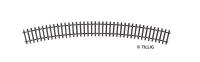 Tillig 83011 - Spur TT Schwellenband gebogen R 31 - R 396 mm/30°, VE 12 Stück