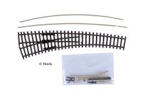Tillig 83412 - Spur TT Bausatz Innenbogenweiche, links TT