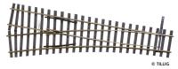 Tillig 85324 - Spur HO Weiche links, Herzstückwinkel 15°