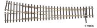 Tillig 85343 - Spur HO Weiche EW1 rechts, L228, R866, 15'