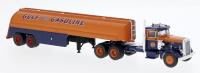 Brekina 85763 - Spur HO Peterbilt 281 Tanker Gulf