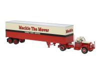 Brekina 85982 - Spur HO Mack B61 Koffersattelzug "Mackie"