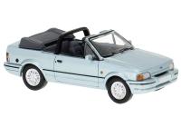 PCX 871576 Spur HO Ford Escort MK IV Cabriolet türkis 1986