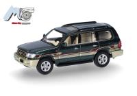 Herpa 87MC000007 - Spur HO MicroCity: Toyota Landcruiser LC 100 (1998-2007), dunkelgrün