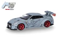 Herpa 87MC000008 - MicroCity: Nissan GTR 35, grau (2007-2012)