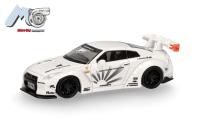 Herpa 87MC000009 - Spur HO MicroCity: Nissan GTR 35 (2007-2012), weiß