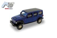 Herpa 87MC000013 - Spur HO MicroCity: Jeep Wrangler, blau (ab 2017)