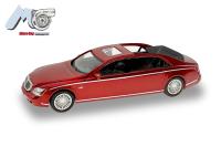 Herpa 87MC000025 - Spur HO MicroCity: Maybach 62S, rot (2002-2013)