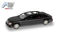 Herpa 87MC000033 - Spur HO MicroCity: Maybach 62S, schwarz (2002-2013)