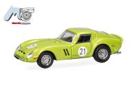 Herpa 87MC000059 - Spur HO MicroCity: Ferrari 250 GTO "21", grün
