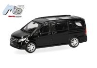 Herpa 87MC000075 - Spur HO MicroCity: Mercedes-Benz V-Klasse, schwarz