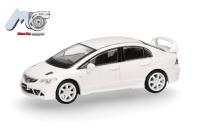 Herpa 87MC000099 - Spur H0 MicroCity: Honda Civic FD2, weiß,
