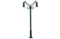 Viessmann 6015 - Spur HO Nostalgische Leuchte zweiflammig Höhe: 73 mm