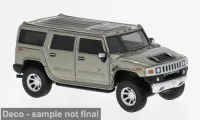 Brekina BOS87452 Spur HO Hummer H2, grau, 2002