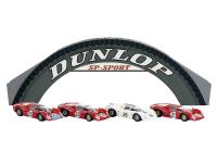 Brekina 90504 Spur HO  LeMans-Set 1967 Dunlop 4 Ferrari 330 P3/412