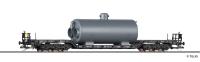 Tillig 95015 - Spur TT  Tiefladewagen SSt 66 mit Dampfkessel DR
