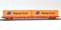 Igra Modell 96010094 - Spur HO Sggnss RailCargo Operator Hapag Lloyd