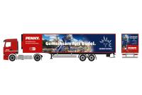 Herpa 962032 - Spur HO Iveco S-Way Kühlkoffer-Sattelzug "PENNY DEL / Dresdner Eislöwen"