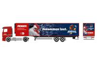 Herpa 962063 - Spur HO Iveco S-Way Kühlkoffer-Sattelzug "PENNY DEL / Iserlohn Roosters"