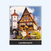 Preiser 99504 - Spur H0 Motivbox Landsknecht mit Trommel